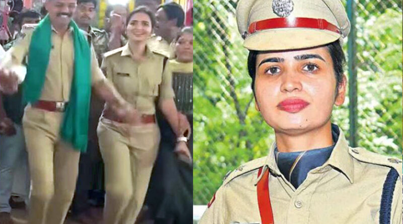 IPS Vasundhara Yadav dancing with Minister Seethakka at Medaram Jatara 2026 viral video.