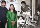 Chiranjeevi and Surekha playing with baby Sushmita