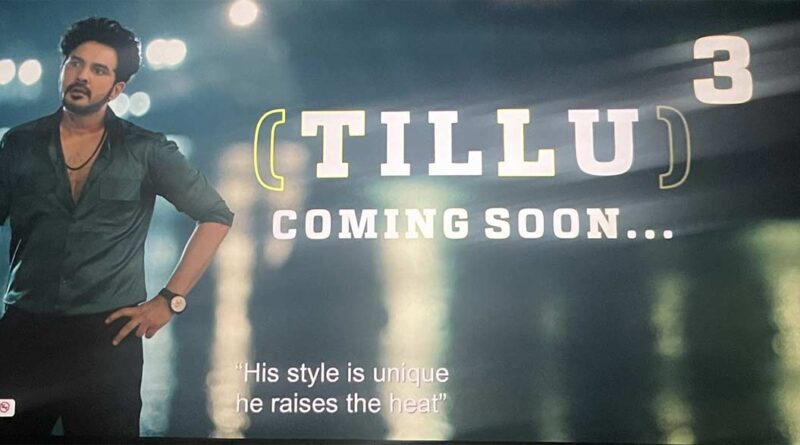 Siddhu Jonnalagadda and Sreeleela combo for Tillu Cube DJ Tillu 3 movie