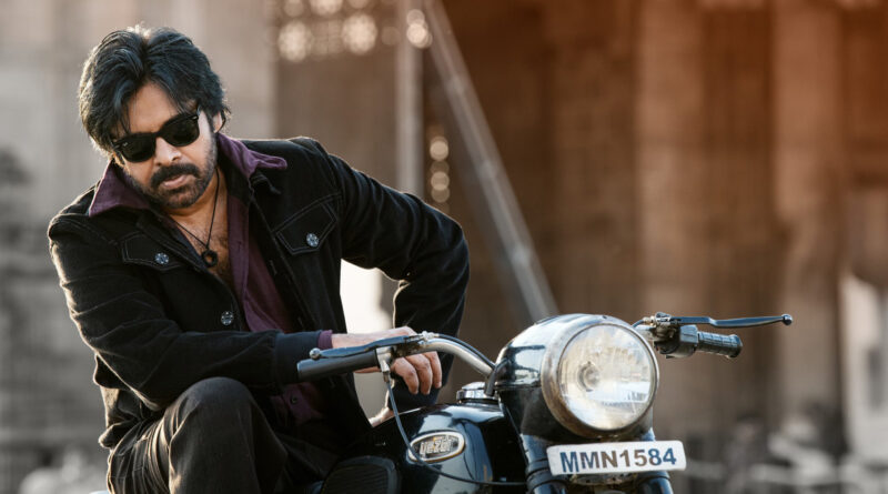 Power Star Pawan Kalyan in Ojas Gambheera Rampage Begins OG 2 movie poster