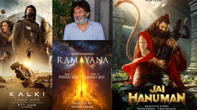 Upcoming high budget Indian mythology movies Ramayana, Jai Hanuman, and Kannappa
