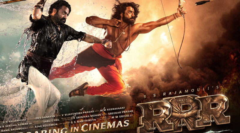 Tollywood star heroes Ram Charan and NTR in RRR movie, highlighting the multi starrer trend